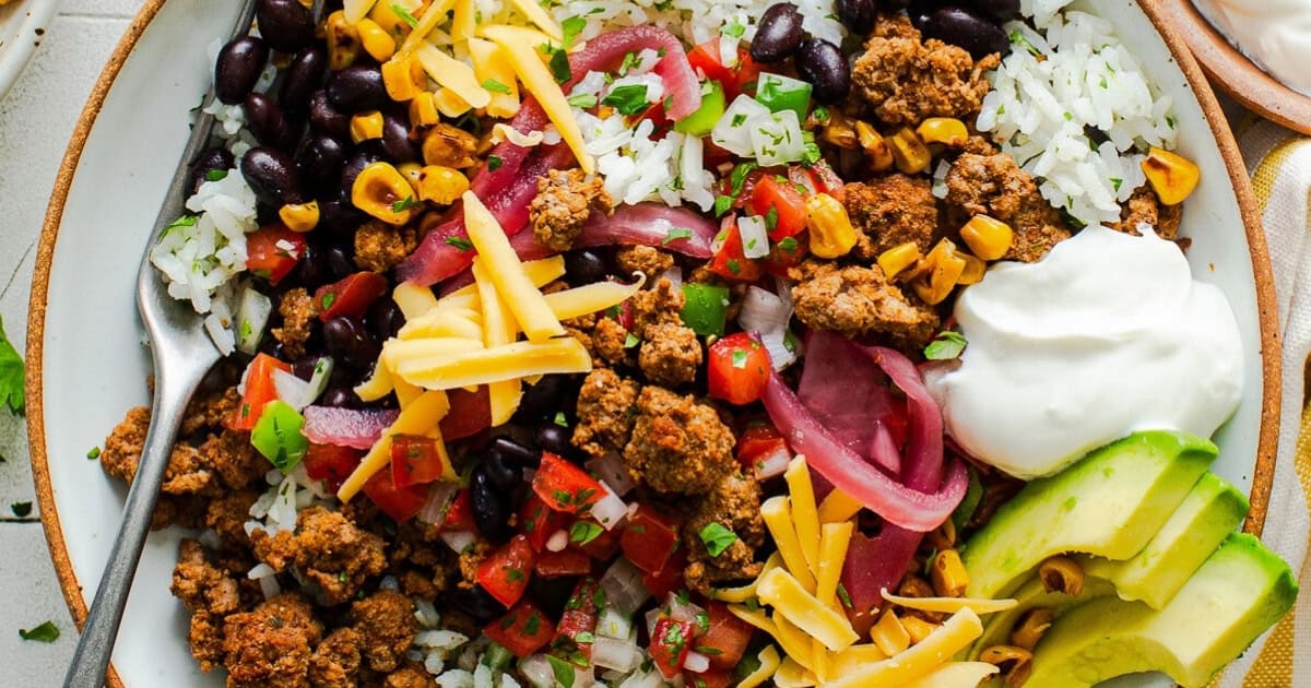 Healthy Taco Bowls